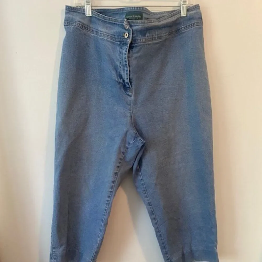 Lauren Jean Co. Ralph Lauren denim capri's, size  16W